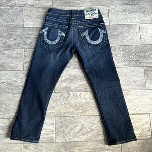 Mens True Religion Straigh leg Jeans size 28 waist